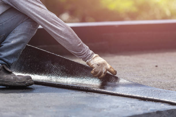 Professional Basement Waterproofing technician working in Evensville, TN